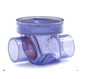 UPVC透明管件 防反水止回閥